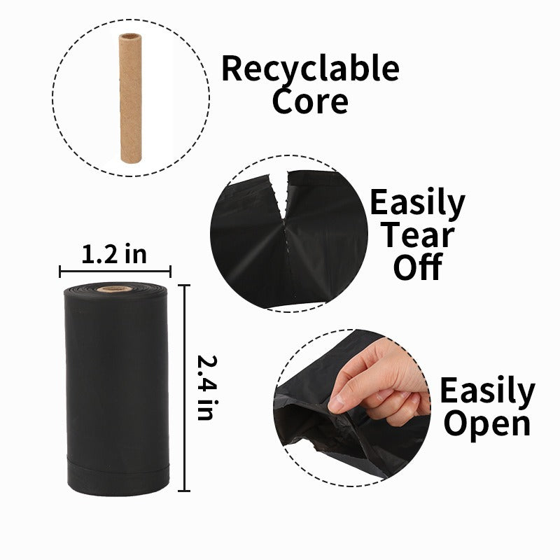 Biodegradable Dog Waste Bags With Portable Dispenser