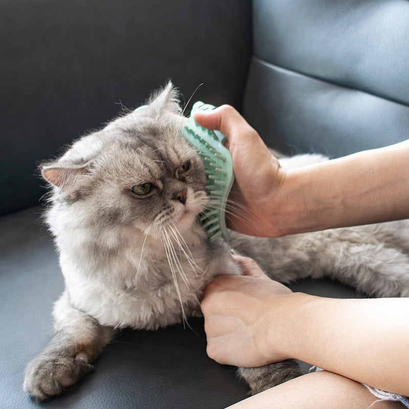 Corner Cat Grooming Comb for Indoor Itch Relief