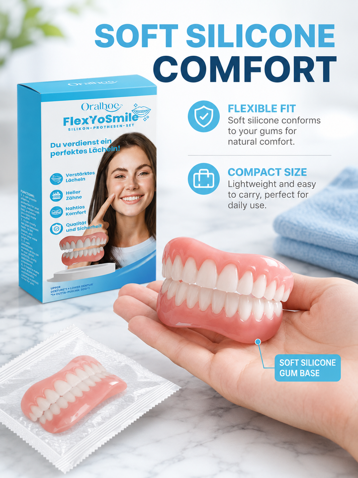 Cosmetic Denture Set — Instantly Perfect Smile