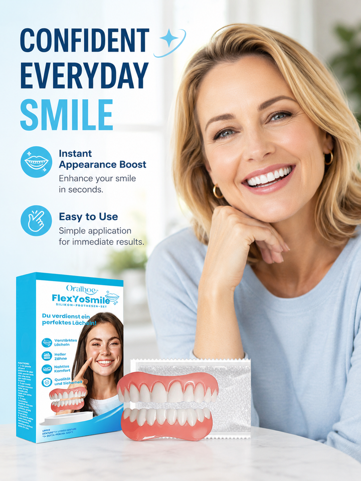 Cosmetic Denture Set — Instantly Perfect Smile