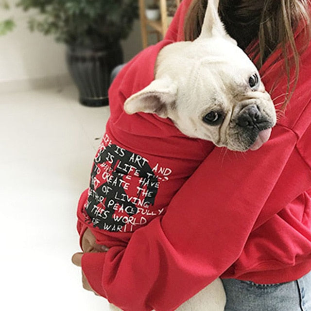 Cotton French Bulldog Hoodie for Cozy Streetwear Style