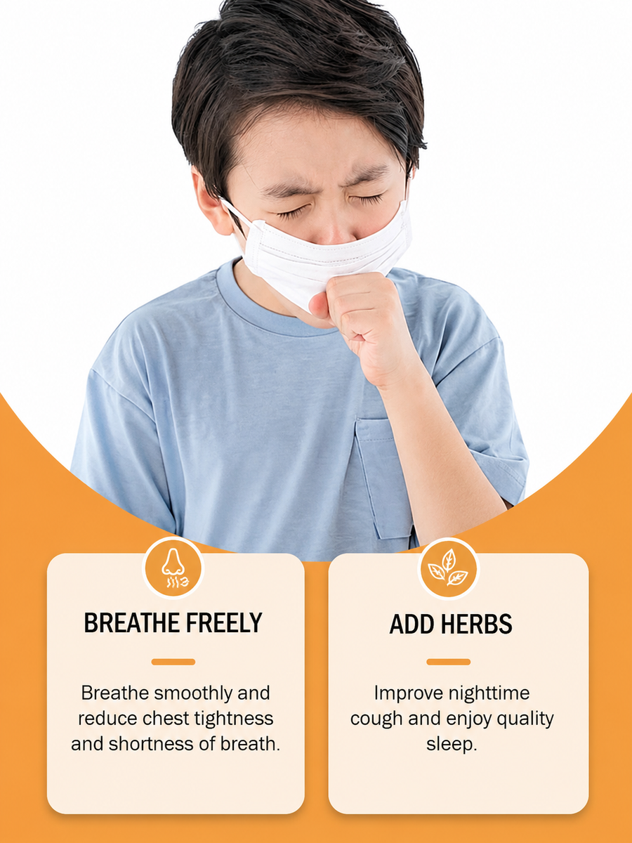 Cough Relief Patch — Natural, Gentle Overnight Comfort (12