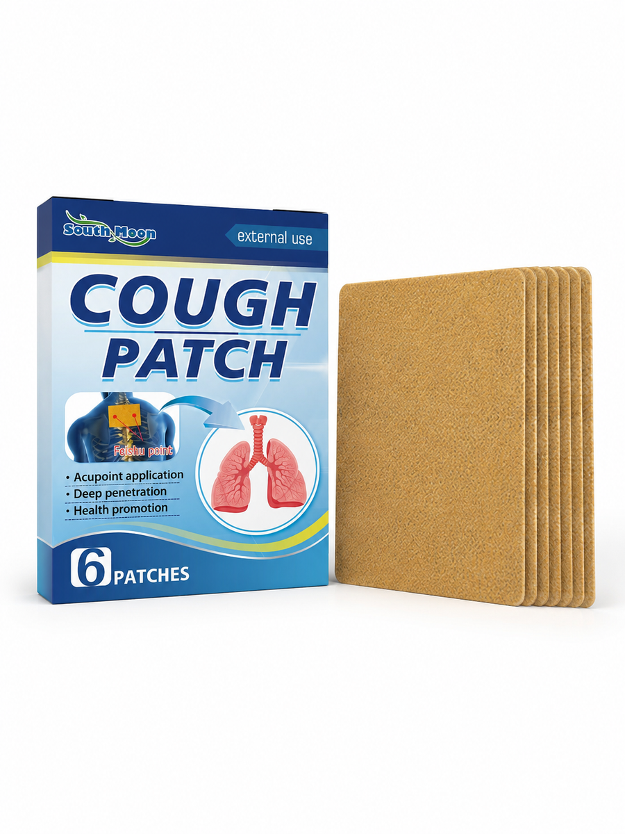 Cough Patch – Natural Acupoint Relief for Cough & Chest