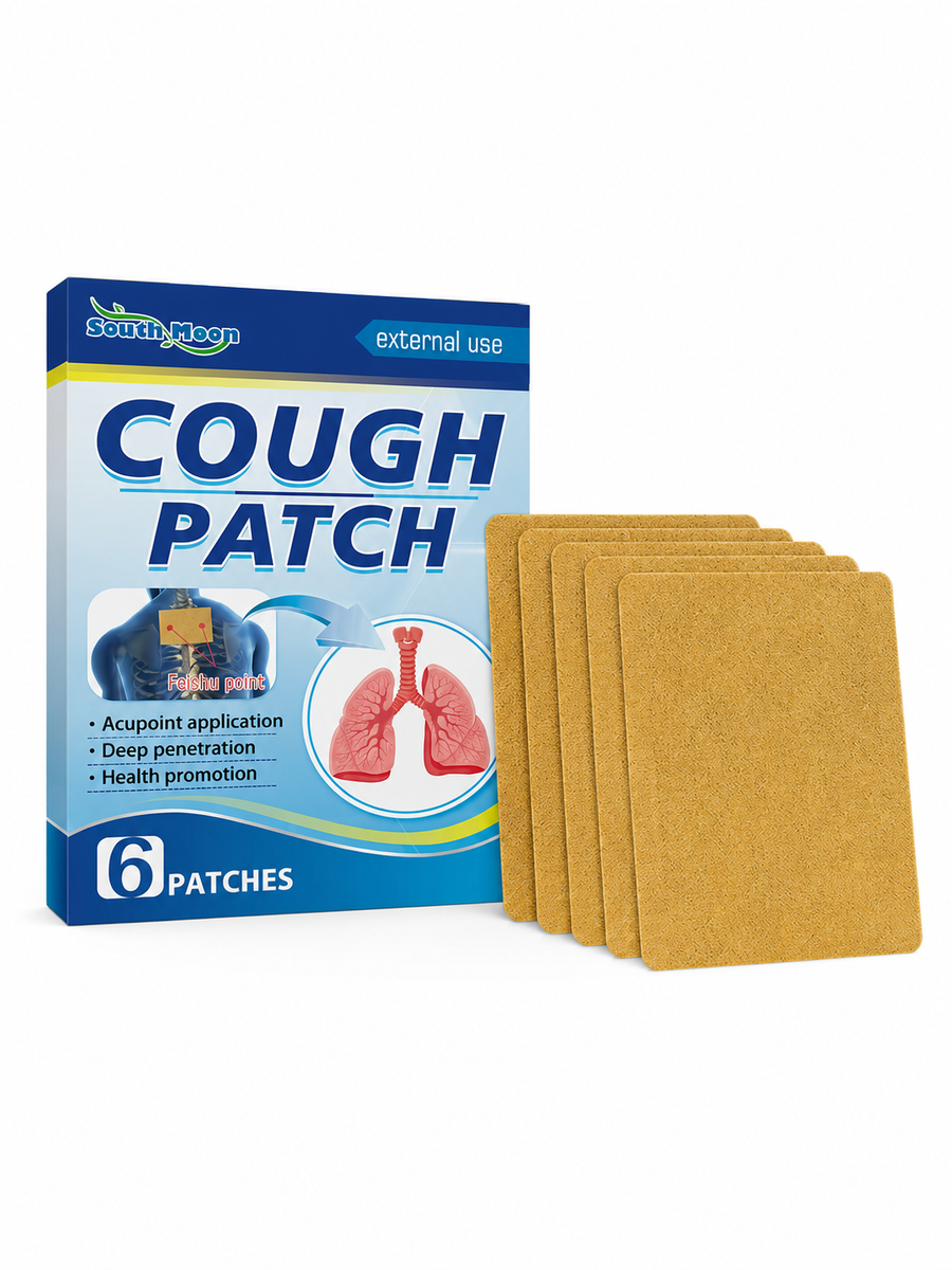 Cough Patch – Natural Acupoint Relief for Cough & Chest