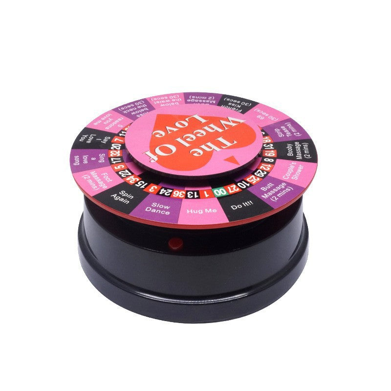Couples Spin Wheel Game for Playful Romantic Date Nights