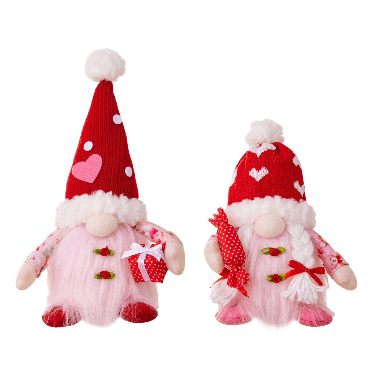Couple Christmas Ornament with Warm Illuminated Glow