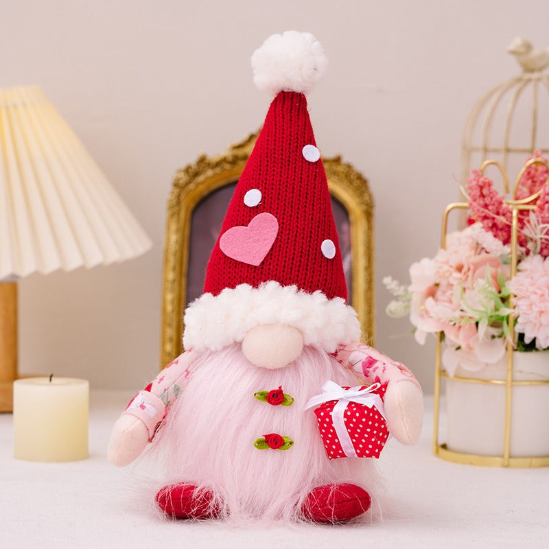 Couple Christmas Ornament with Warm Illuminated Glow