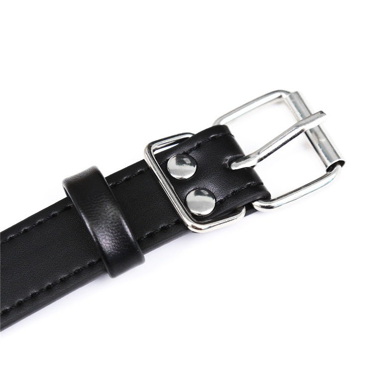 Adjustable Leather Blindfold for Immersive Intimate Play