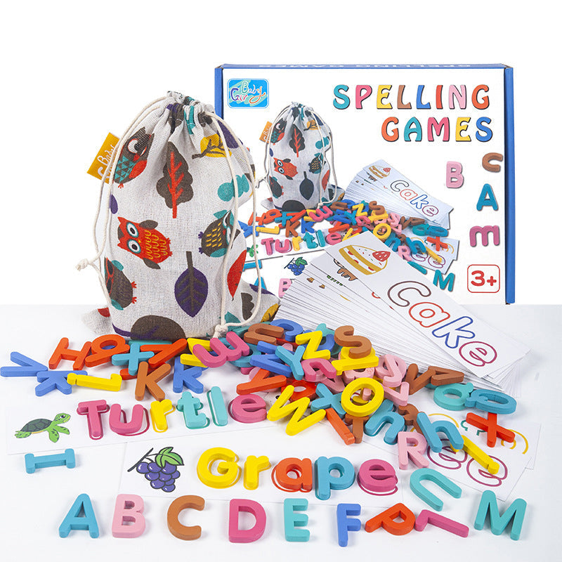 English Letter Spelling Game for Young Early Learners