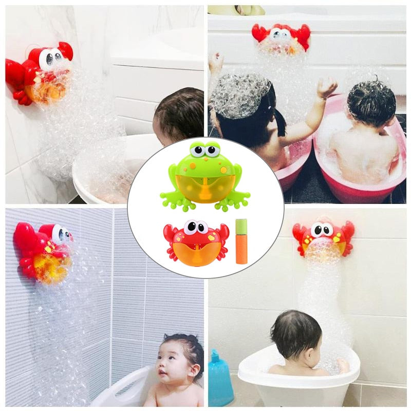 Crab Bubble Bath Toy for More Playful, Happy Bath Time
