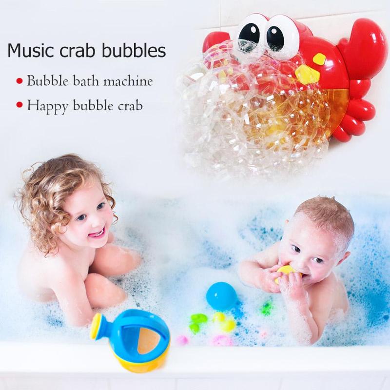 Crab Bubble Bath Toy for More Playful, Happy Bath Time
