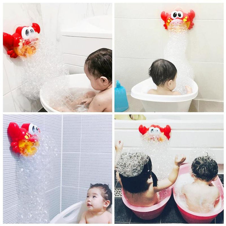 Crab Bubble Bath Toy for More Playful, Happy Bath Time