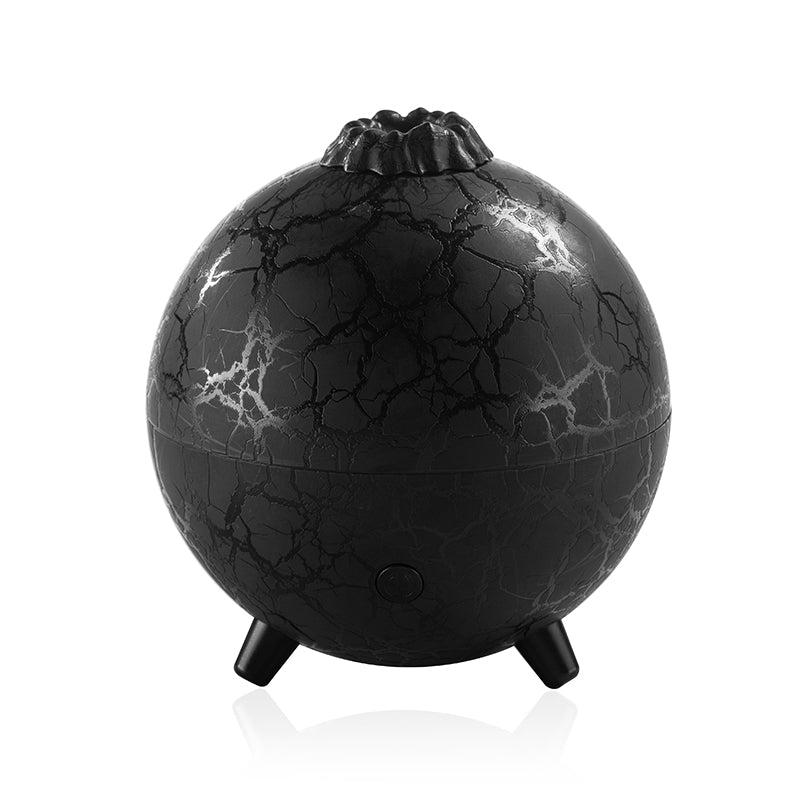 Flame Aroma Diffuser Humidifier with Volcanic LED Light