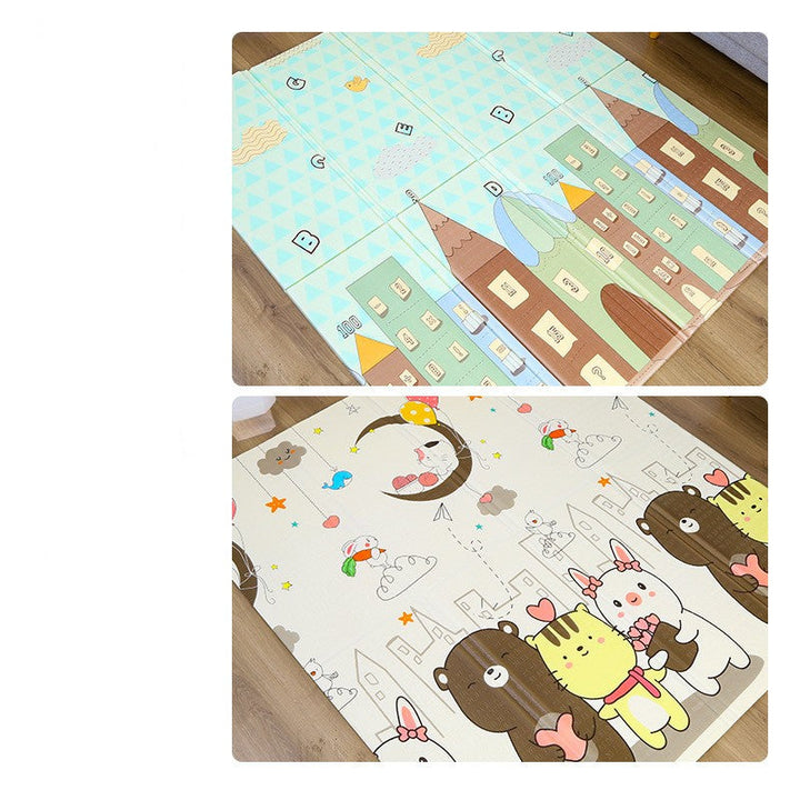 Baby Crawling Mat, 4cm Cushioned Insulated Play Pad