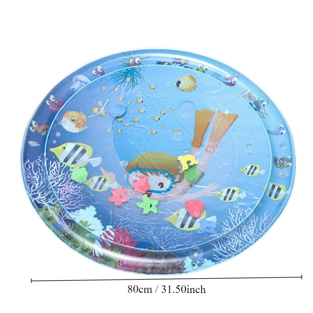 Baby Water Mat for Engaging Tummy-Time Sensory Play