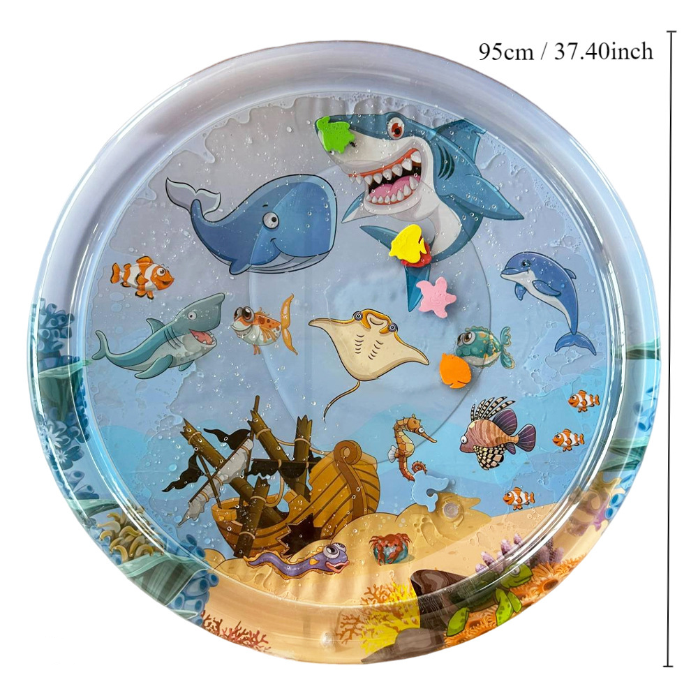 Baby Water Mat for Engaging Tummy-Time Sensory Play