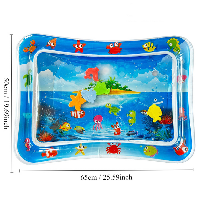 Baby Water Mat for Engaging Tummy-Time Sensory Play