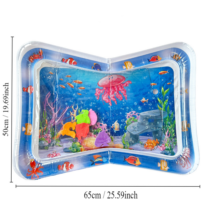 Baby Water Mat for Engaging Tummy-Time Sensory Play