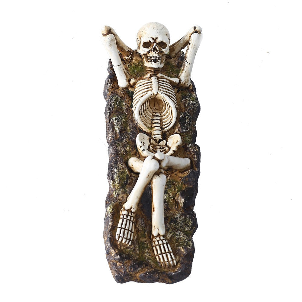 Skeleton Incense Holder for Dramatic Gothic Smoke