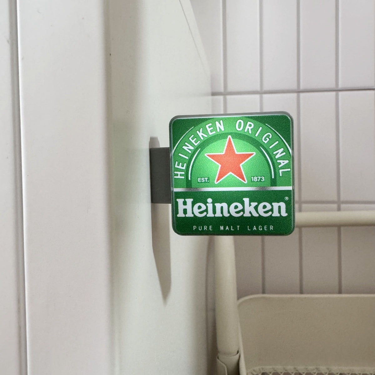 Beer Sign Fridge Magnet for Colorful Home Bar Decor