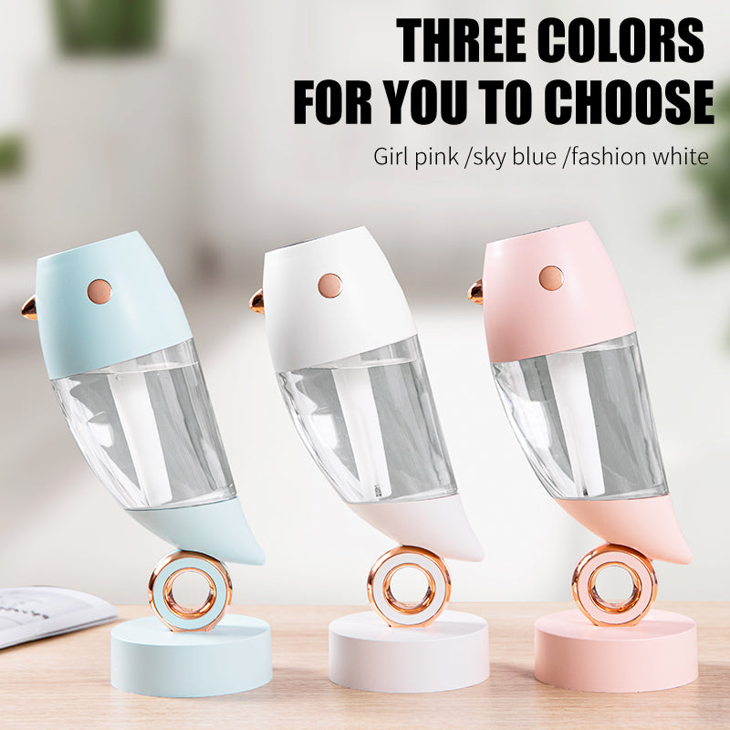 Cute Bird Shape Desk Humidifier with Quiet Fine Mist