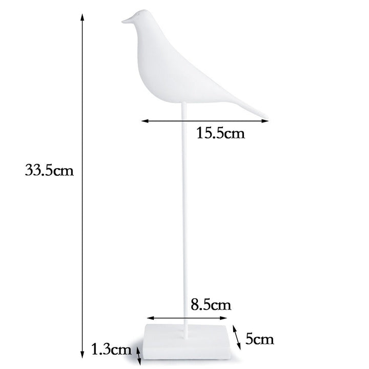 Minimalist Bird Sculpture Accent for Modern Home Decor