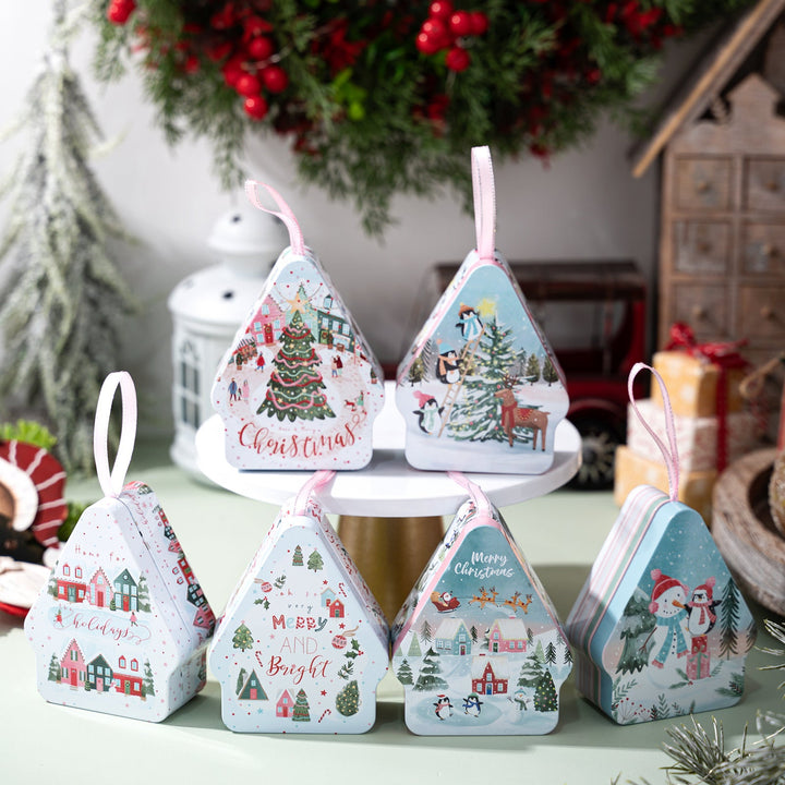 Christmas Candy Boxes That Become Charming Tree Ornaments