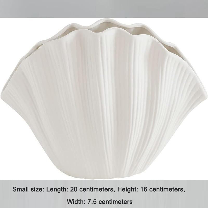 Ceramic Flower Vase for Sculptural Home Decor Displays