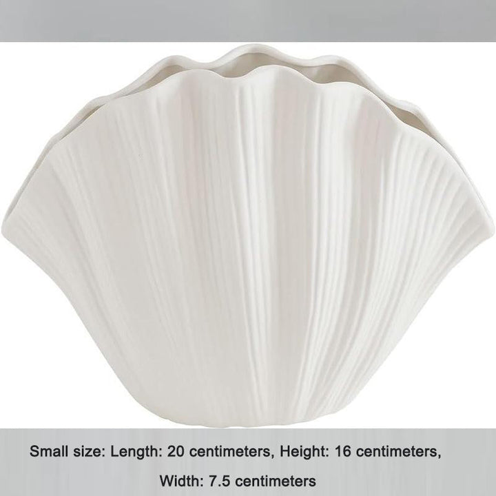 Ceramic Flower Vase for Sculptural Home Decor Displays