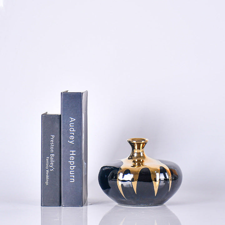 Ceramic Vase for Modern Glamour Living Room Styling