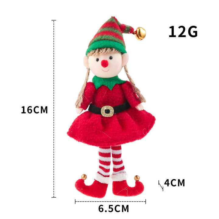 Christmas Elf Ornament for Playful Holiday Tree Decor