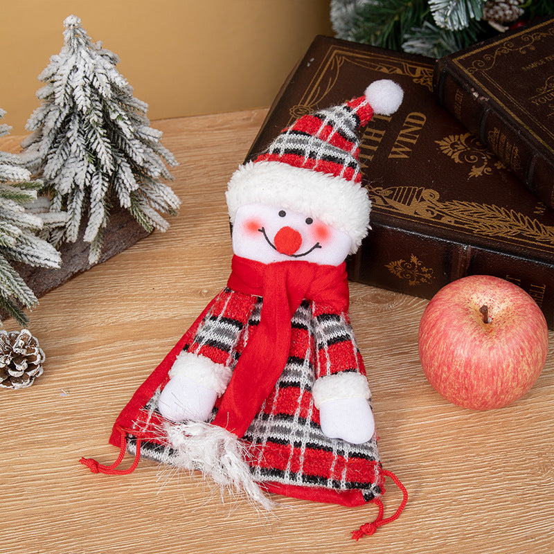 Christmas Snowman Gift Bag for Festive Holiday Treats