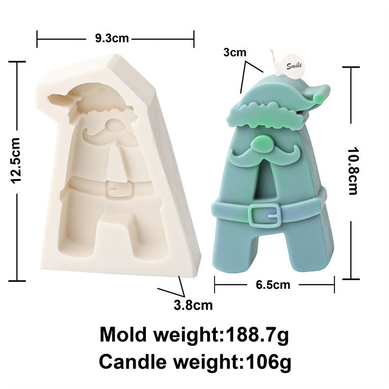 Christmas Letter Candle Molds for Festive DIY Gifts