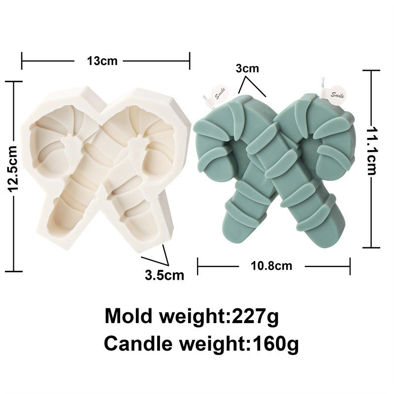 Christmas Letter Candle Molds for Festive DIY Gifts