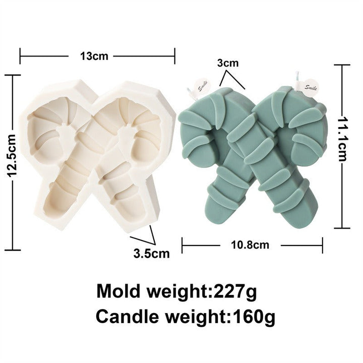 Christmas Letter Candle Molds for Festive DIY Gifts