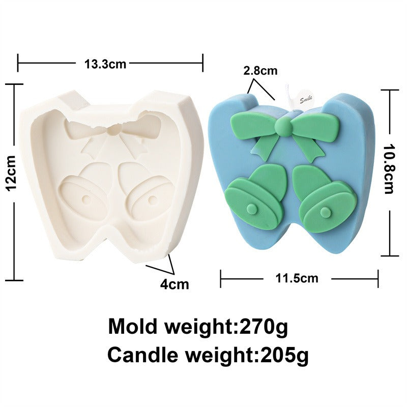 Christmas Letter Candle Molds for Festive DIY Gifts