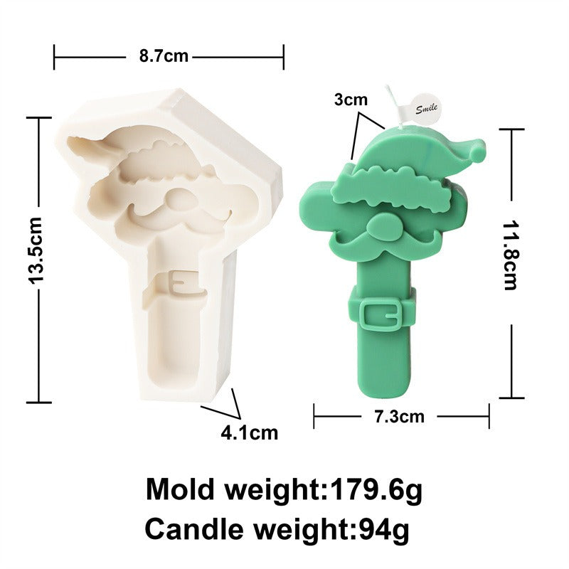 Christmas Letter Candle Molds for Festive DIY Gifts