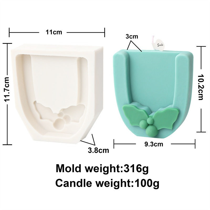Christmas Letter Candle Molds for Festive DIY Gifts