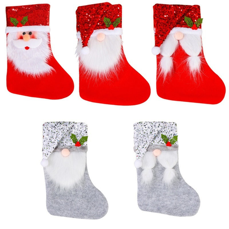 Christmas Stocking Gift Bag for Festive Small Gifts