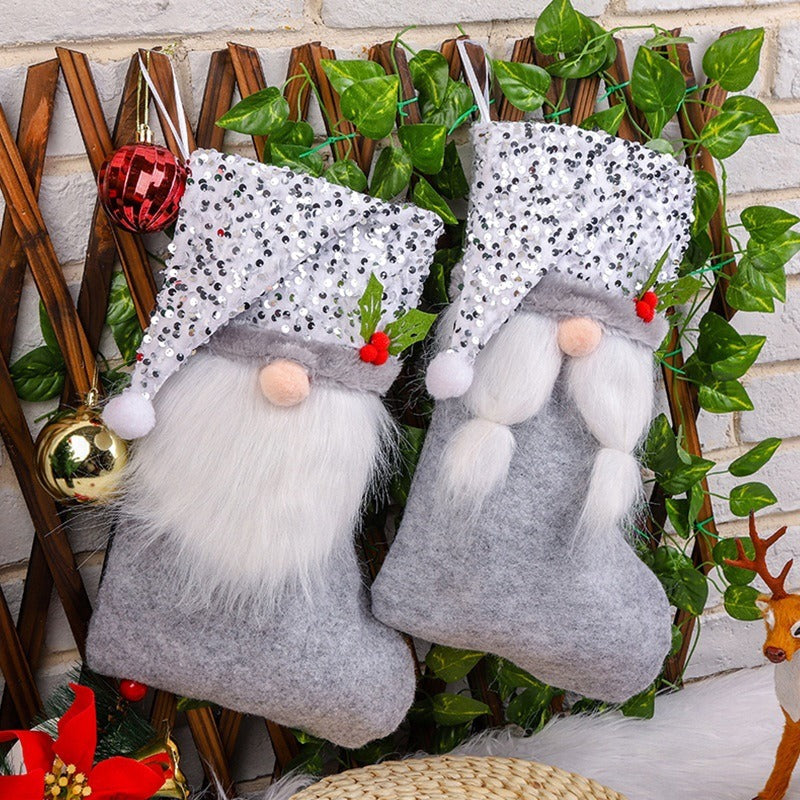 Christmas Stocking Gift Bag for Festive Small Gifts