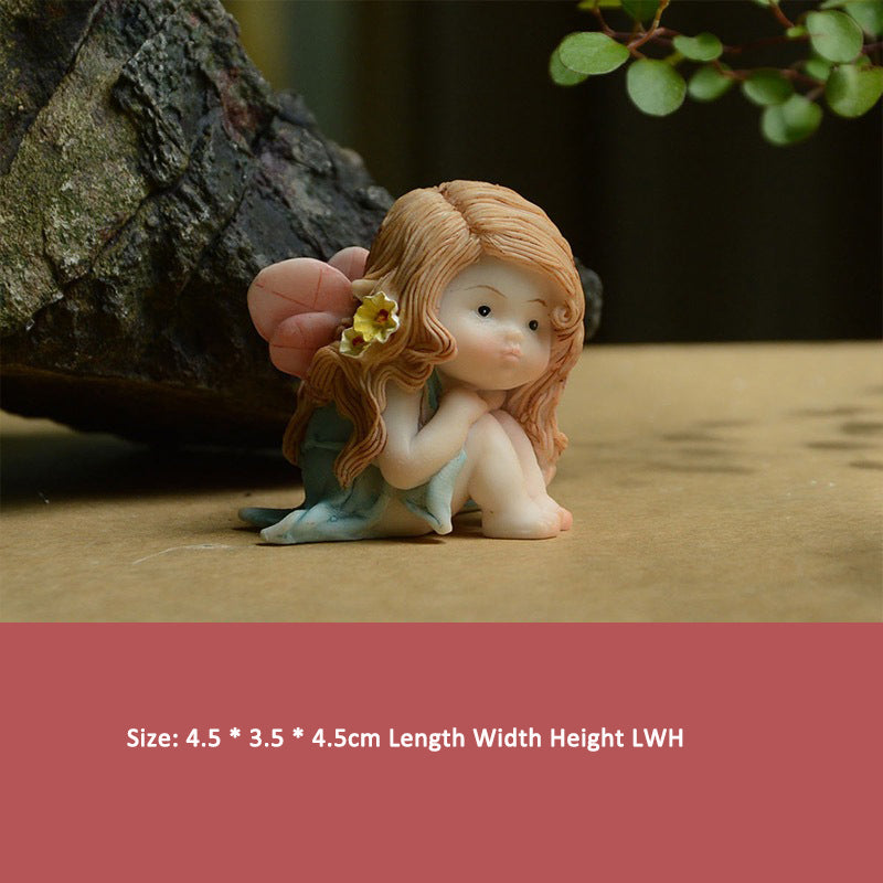 Cute Mermaid Car Ornament for Whimsical Mini Displays