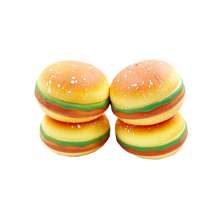 Burger Squishy Stress Relief Toy for Slow-Rebound Fun