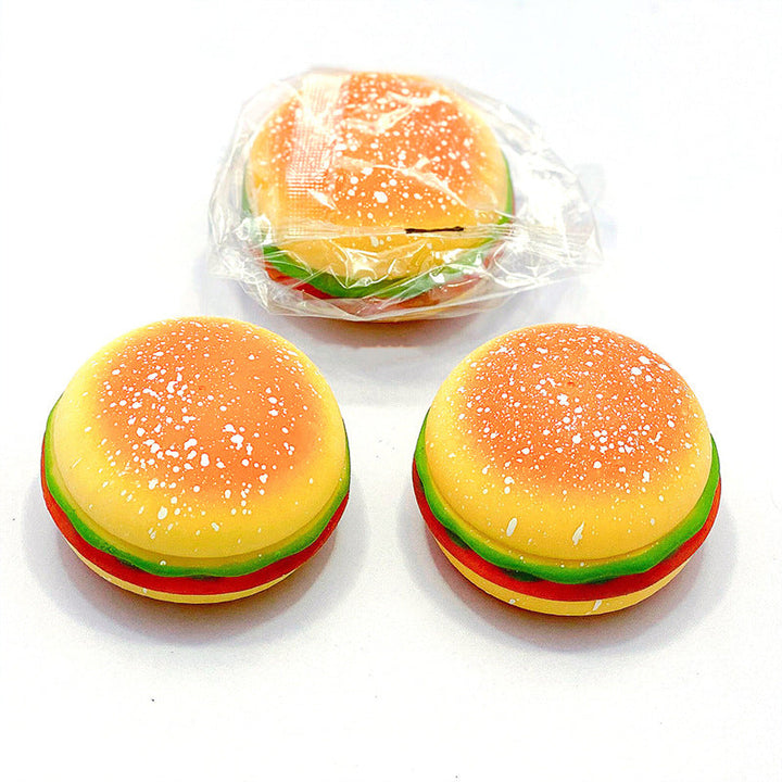 Burger Squishy Stress Relief Toy for Slow-Rebound Fun