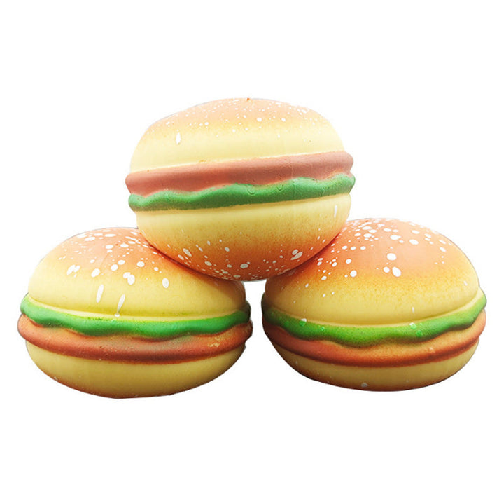 Burger Squishy Stress Relief Toy for Slow-Rebound Fun