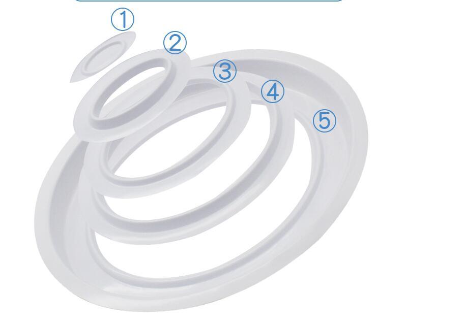 Cat Toilet Training Kit with 5-Ring Step-Down System