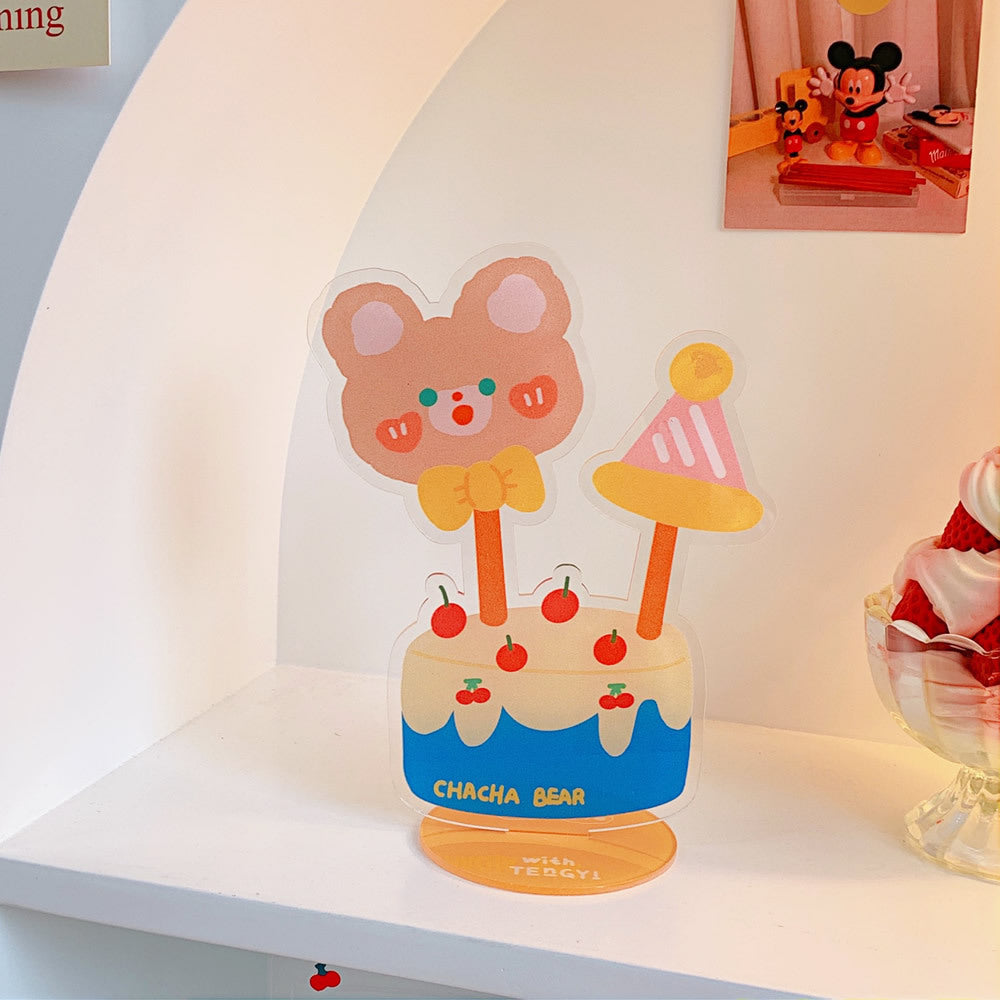 Cute Cartoon Flower Desk Note Holder and Photo Clip