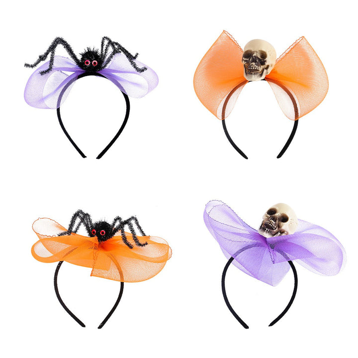 Halloween Skull Headband for Playful Spooky Party Style