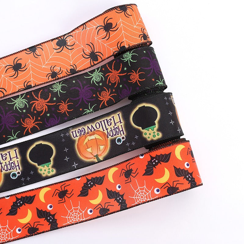 Halloween Decorative Ribbon for DIY Crafts & Party Décor