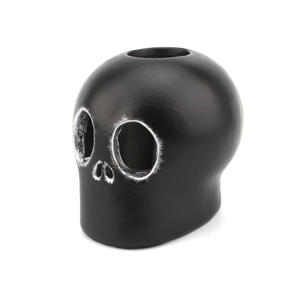 Gothic Skull Wax Warmer Tealight Candle Holder Decor