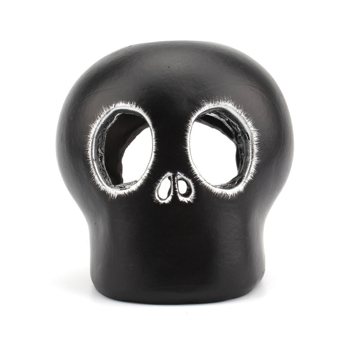 Gothic Skull Wax Warmer Tealight Candle Holder Decor